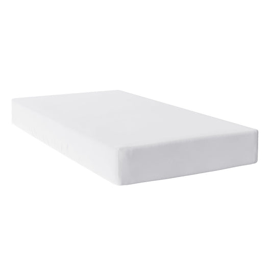 Fitted bottom sheet HappyFriday White 90 x 200 x 32 cm HappyFriday