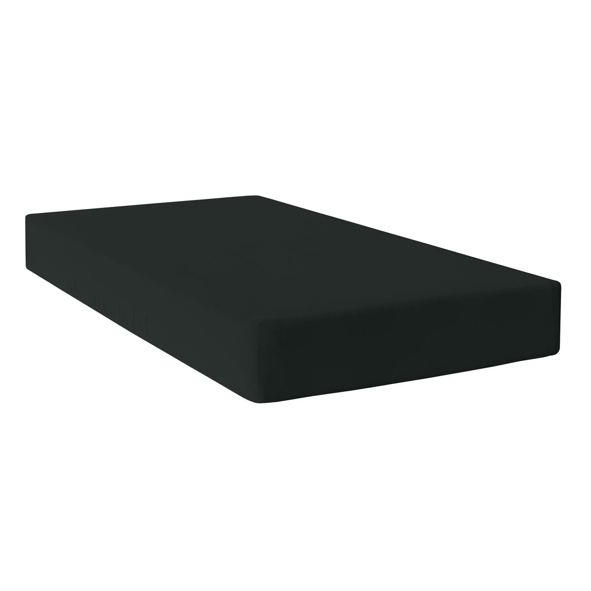 Fitted bottom sheet HappyFriday Black 160 x 200 x 32 cm HappyFriday