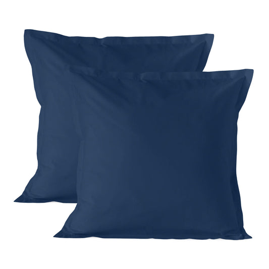 Pillowcase set HappyFriday Navy Blue 60 x 60 cm 2 Pieces