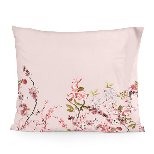 Pillowcase HappyFriday Chinoiserie rose Multicolour 60 x 70 cm HappyFriday