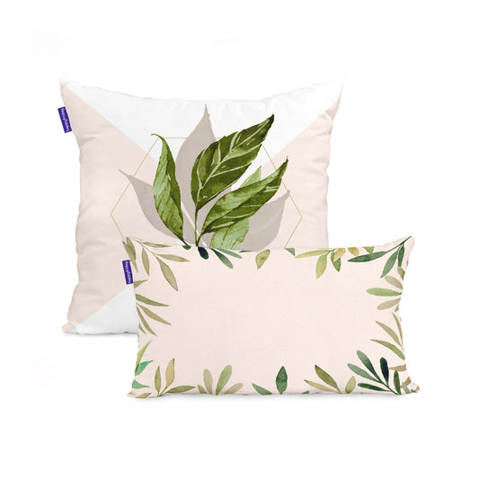 Set of cushion covers HappyFriday Monterosso Multicolour 2 Pieces HappyFriday