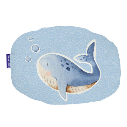 Cushion HappyFriday HF Mini Multicolour Whale 40 x 30 cm HappyFriday