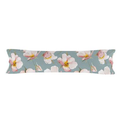 Pillowcase HappyFriday Spring Blossom Multicolour 45 x 155 cm HappyFriday