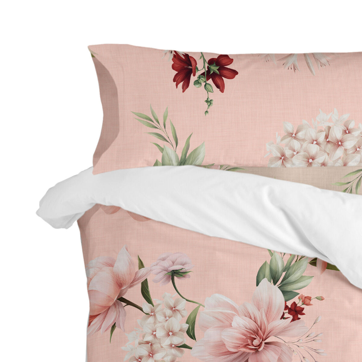 Pillowcase HappyFriday Summer Floral Multicolour 45 x 110 cm HappyFriday