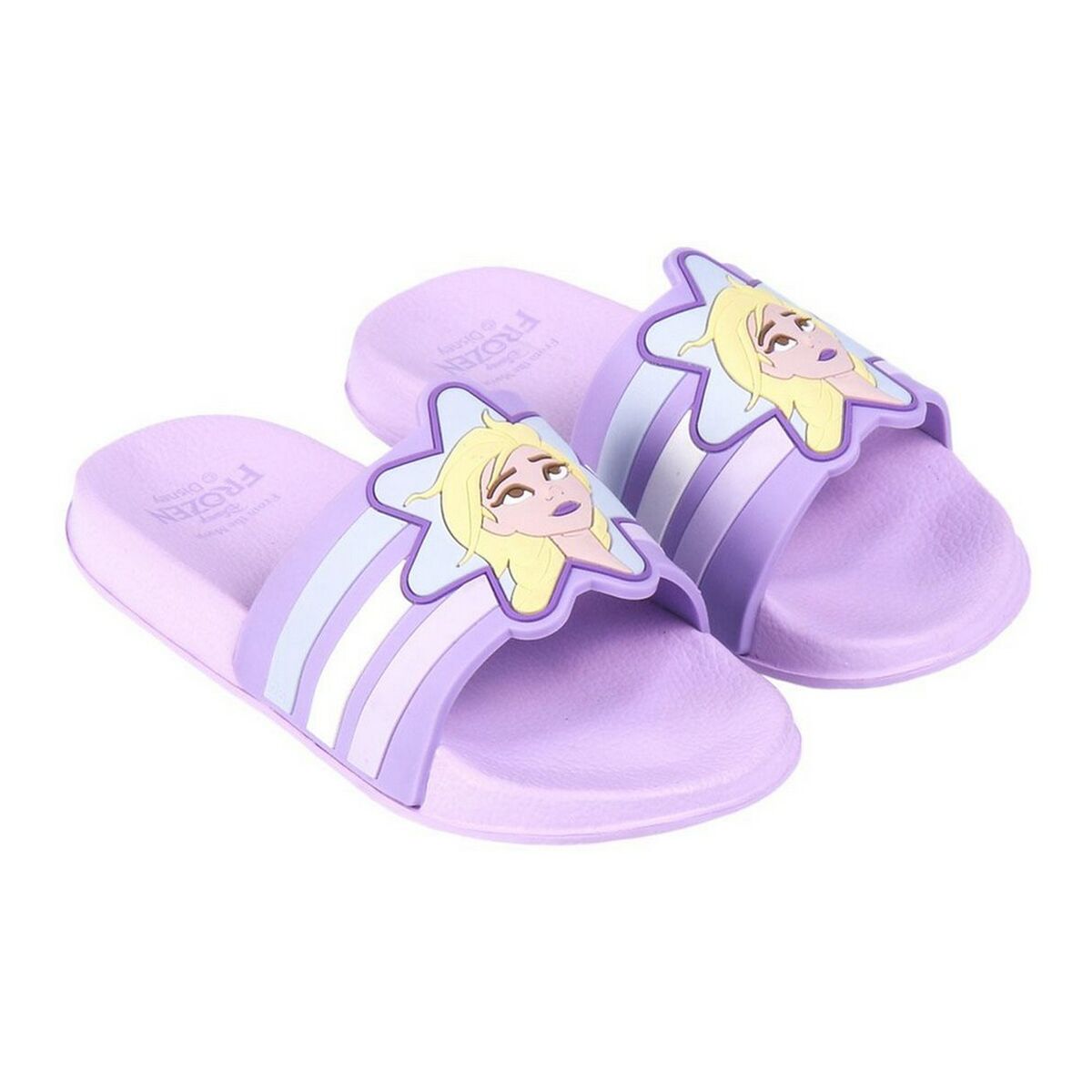 Flip Flops für Kinder Frozen Lila