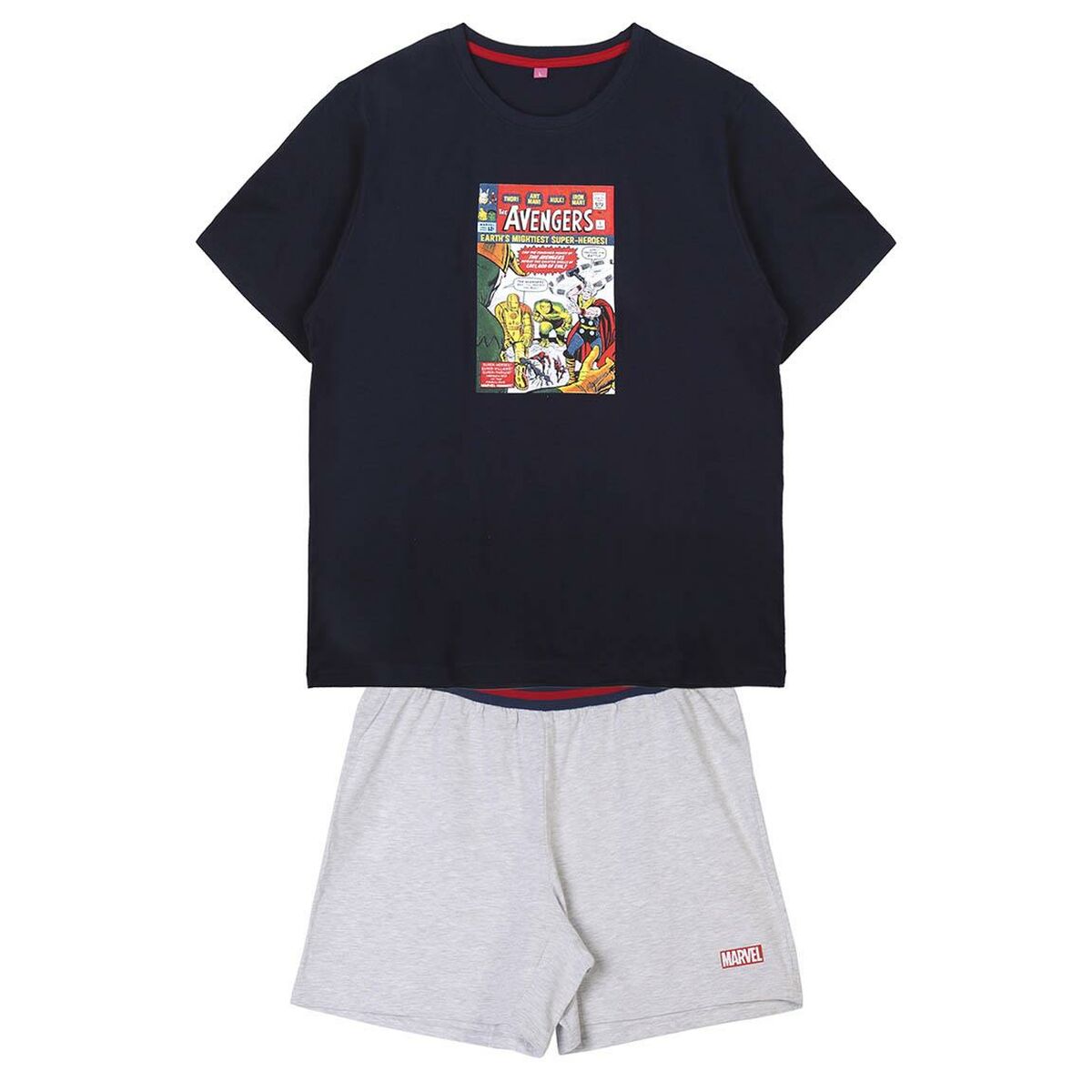 Pyjama Marvel Dunkelblau (Erwachsene) Herren