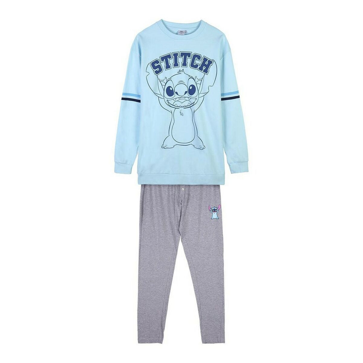 Pyjama Stitch Lady Hellblau