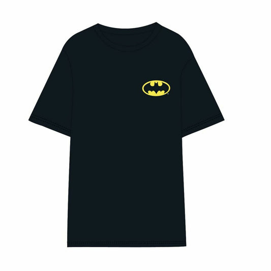 Kurzarm-T-Shirt für Herren, Batman, Schwarz, Erwachsene, Unisex