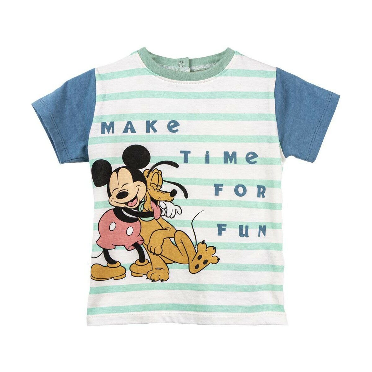 Kurzarm-T-Shirt Mickey Mouse Mehrfarbig Kinder