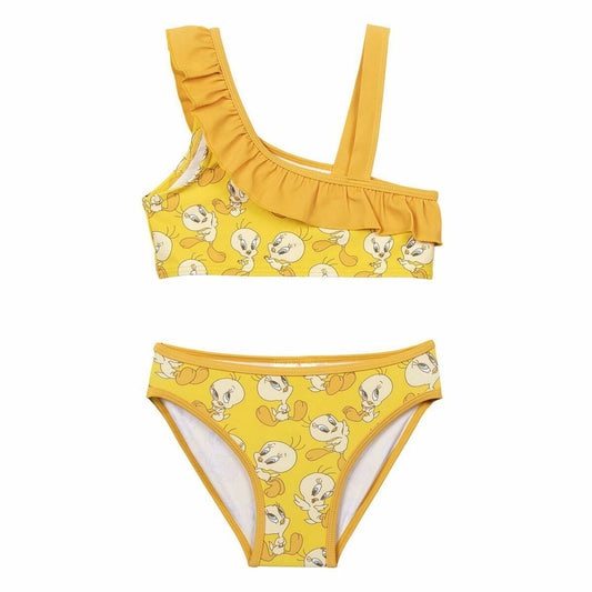 Bikinihose für Mädchen Looney Tunes Gelb