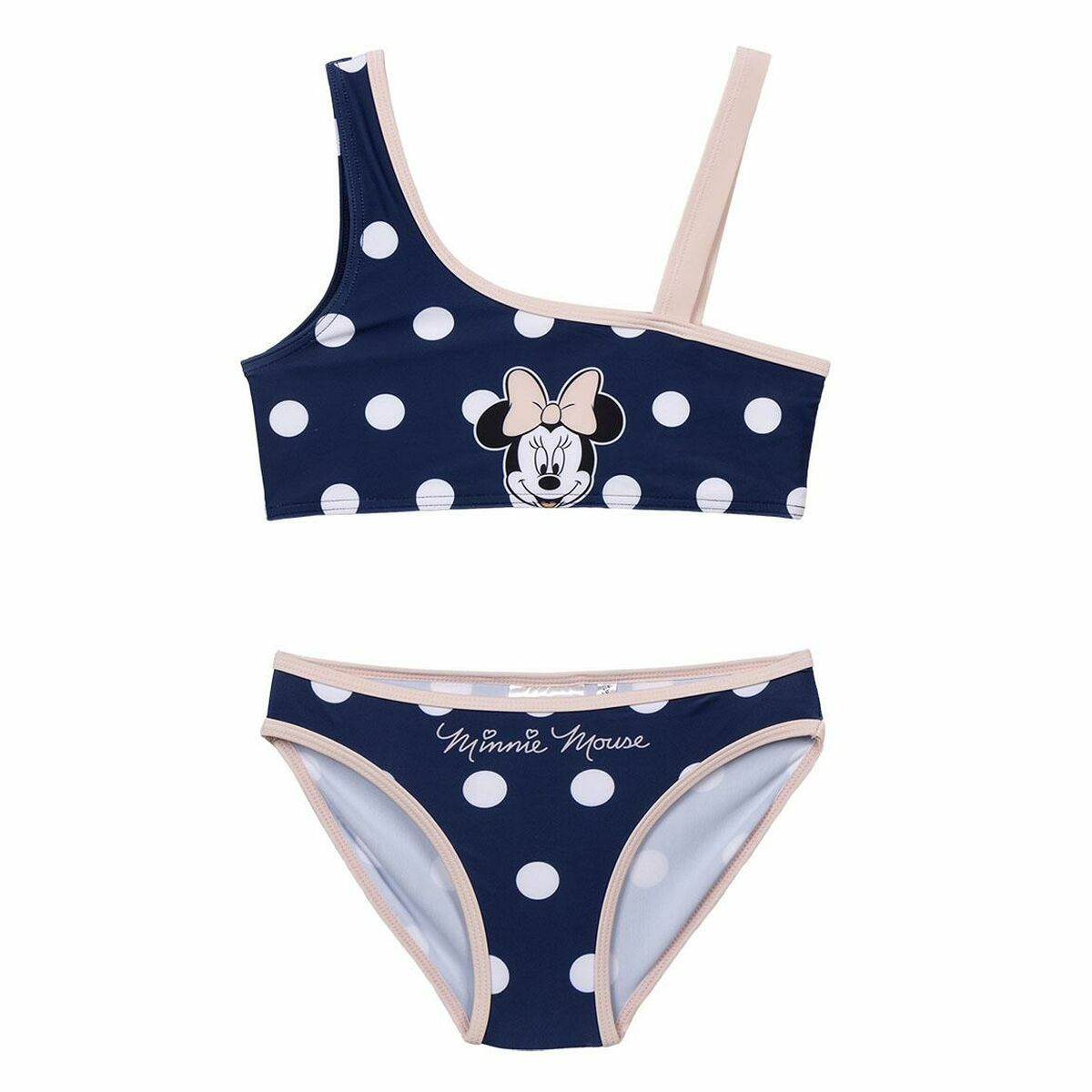 Bikinihose für Mädchen Minnie Mouse Dunkelblau