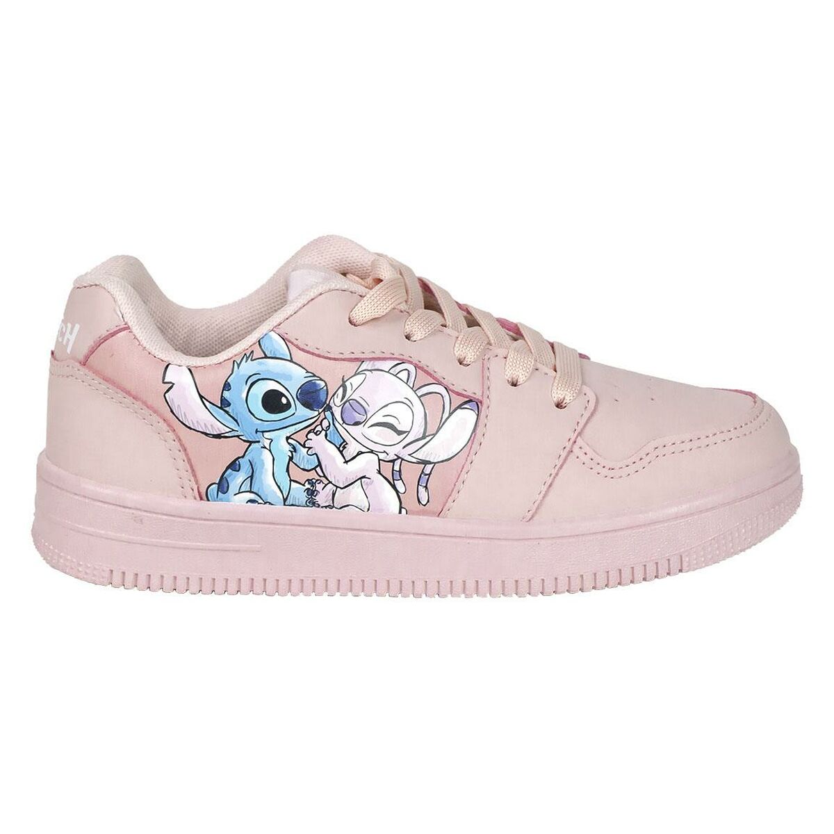 Kinder Casual Sneakers Stitch Rosa