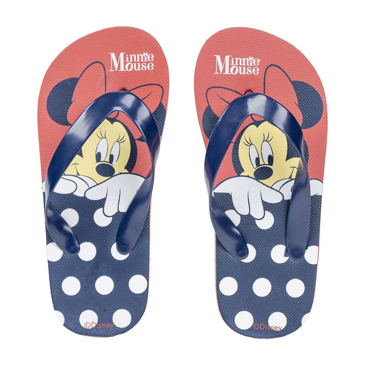 Flip Flops für Kinder Minnie Mouse Rot