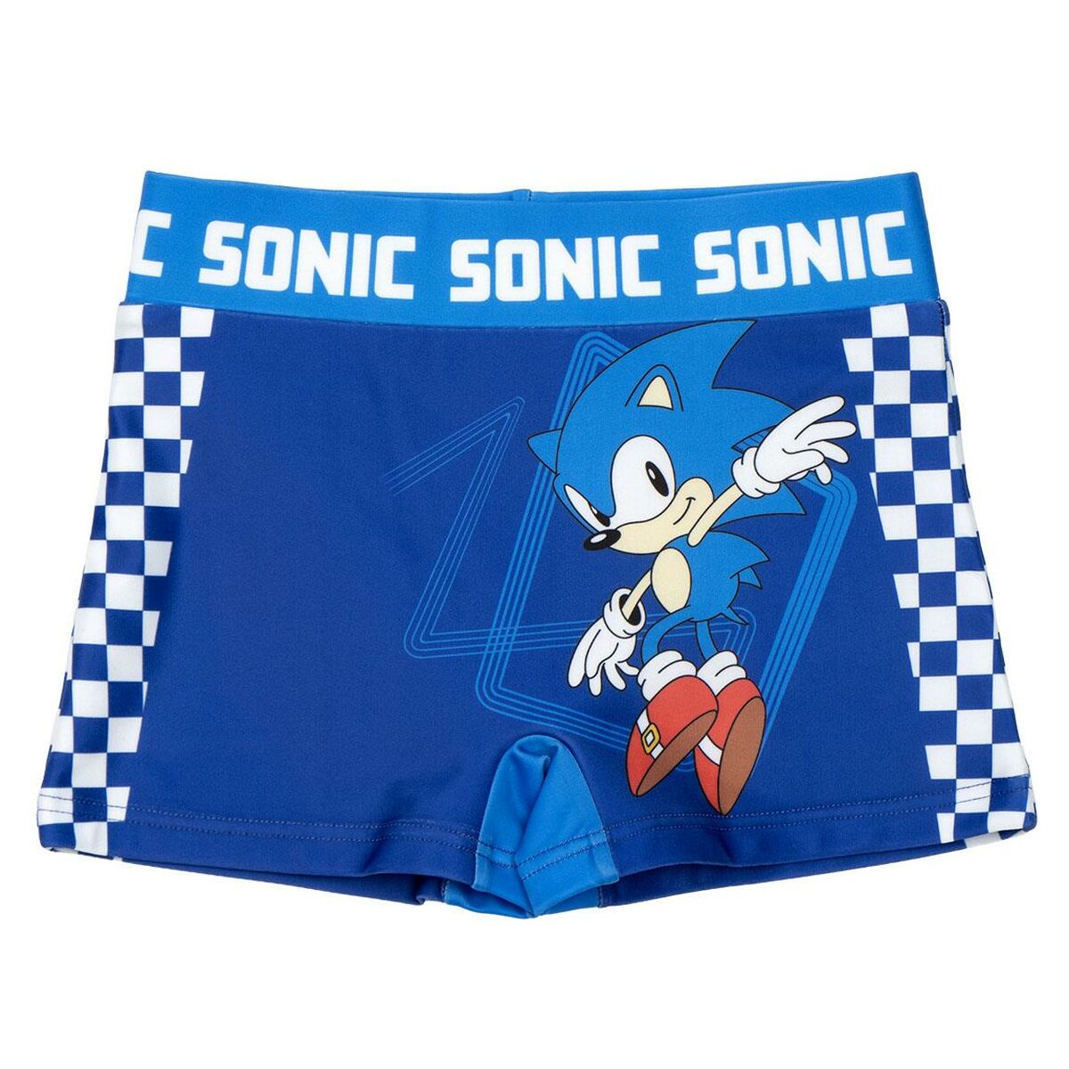 Badeshorts für Jungen Sonic Dunkelblau