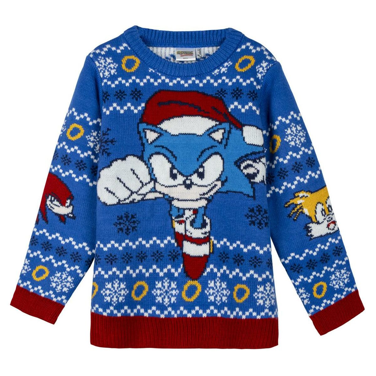 Unisex Pullover Sonic Blau