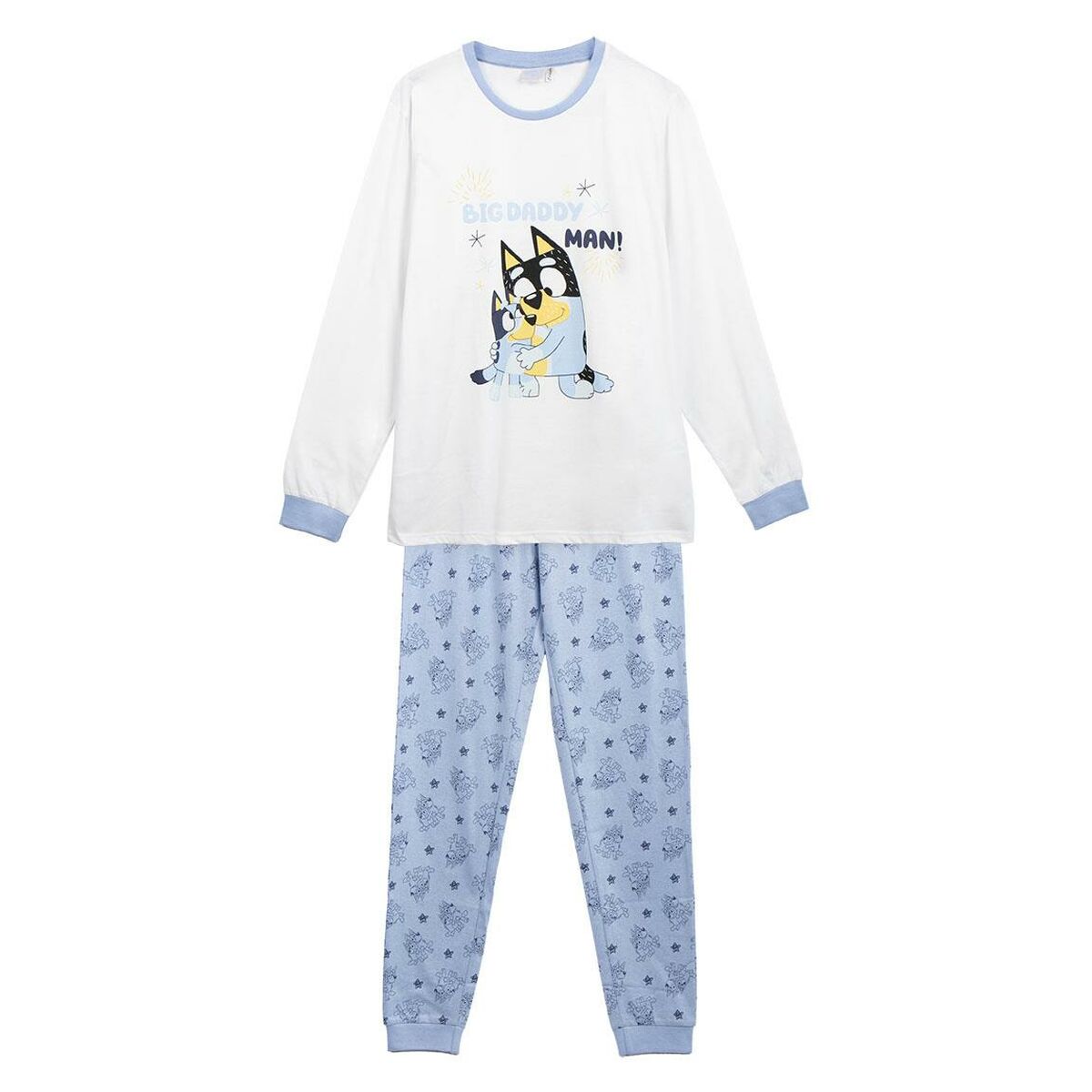 Pyjama Bluey Blue (Erwachsene)