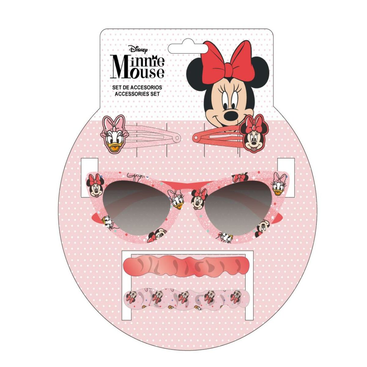 Sonnenbrille Unisex Minnie Mouse Kinder 15 x 17 x 2 cm