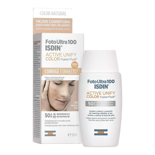 Sun Protection with Colour Isdin Spf 50 50 ml Isdin