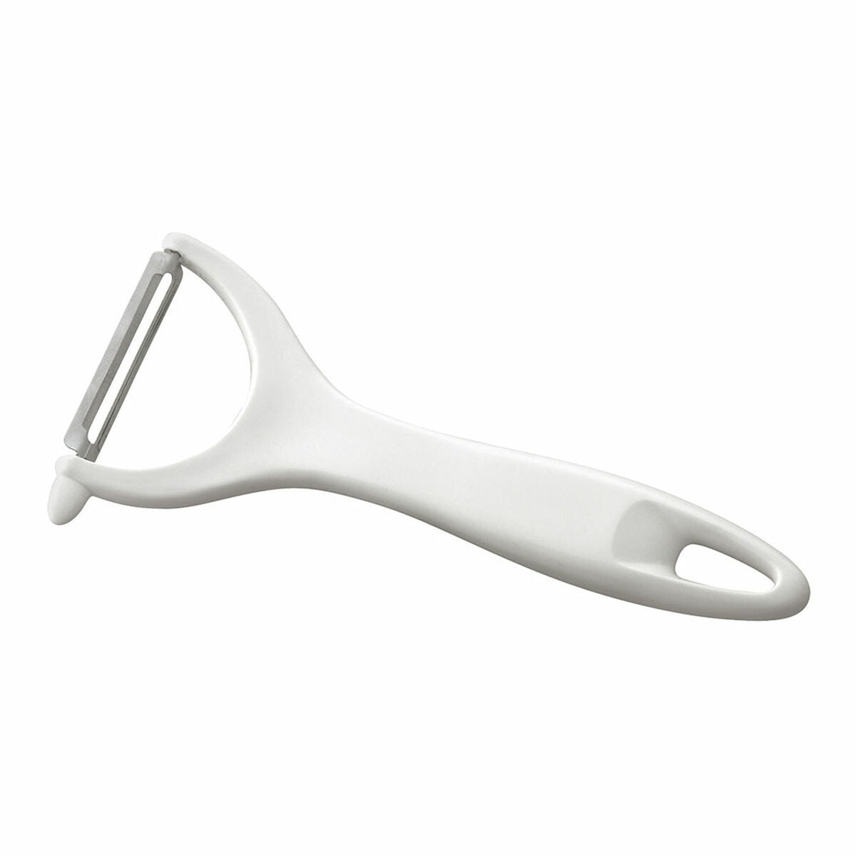 Fruit and Vegetable Peeler Tescoma Presto White Stainless steel Plastic