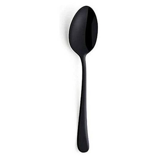 Coffee Spoon Amefa 1410ATB000375 (12 pcs) Black Metal 14,4 cm (12 Units)