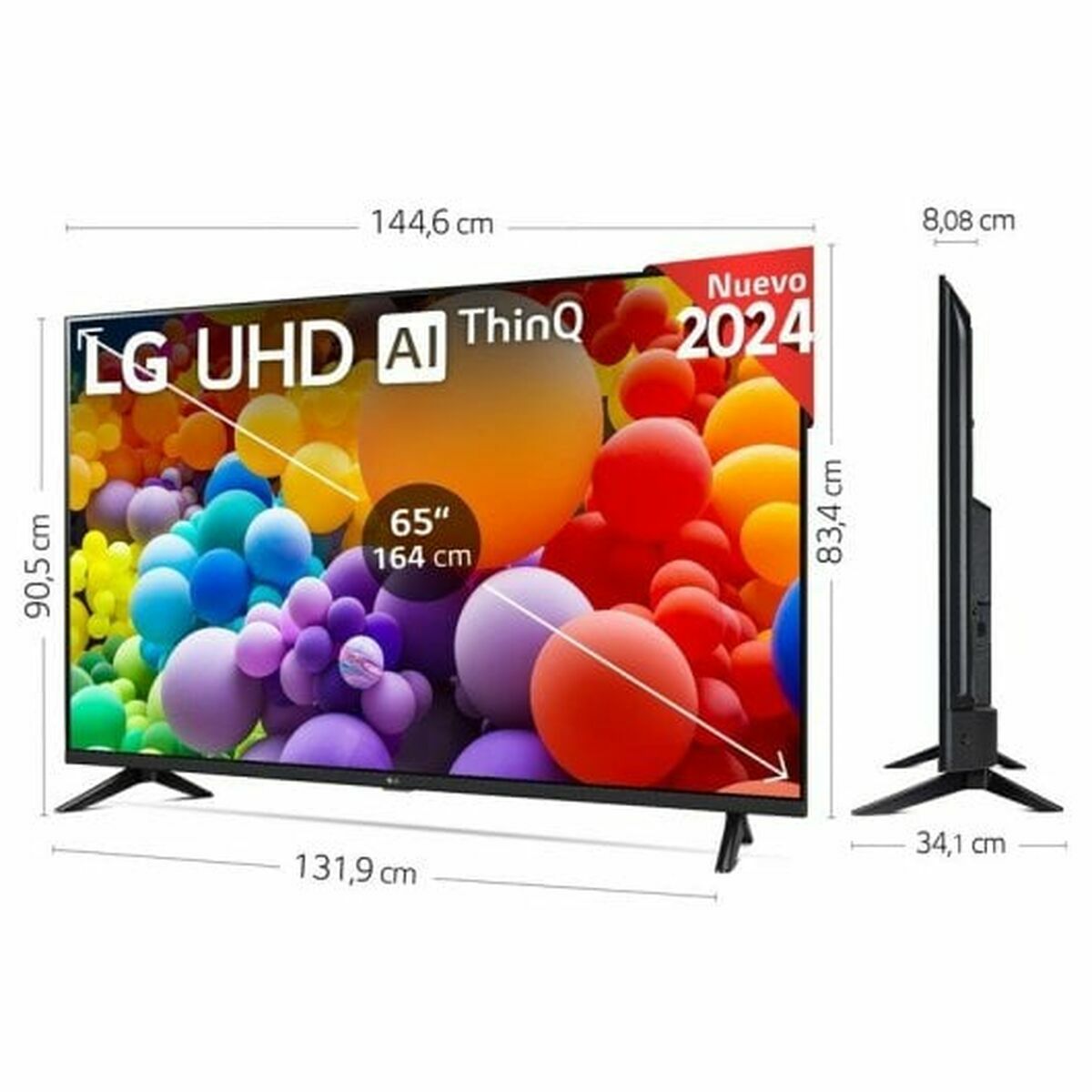 Smart TV LG 65UT73006LA 65" 4K Ultra HD LED HDR D-LED LG