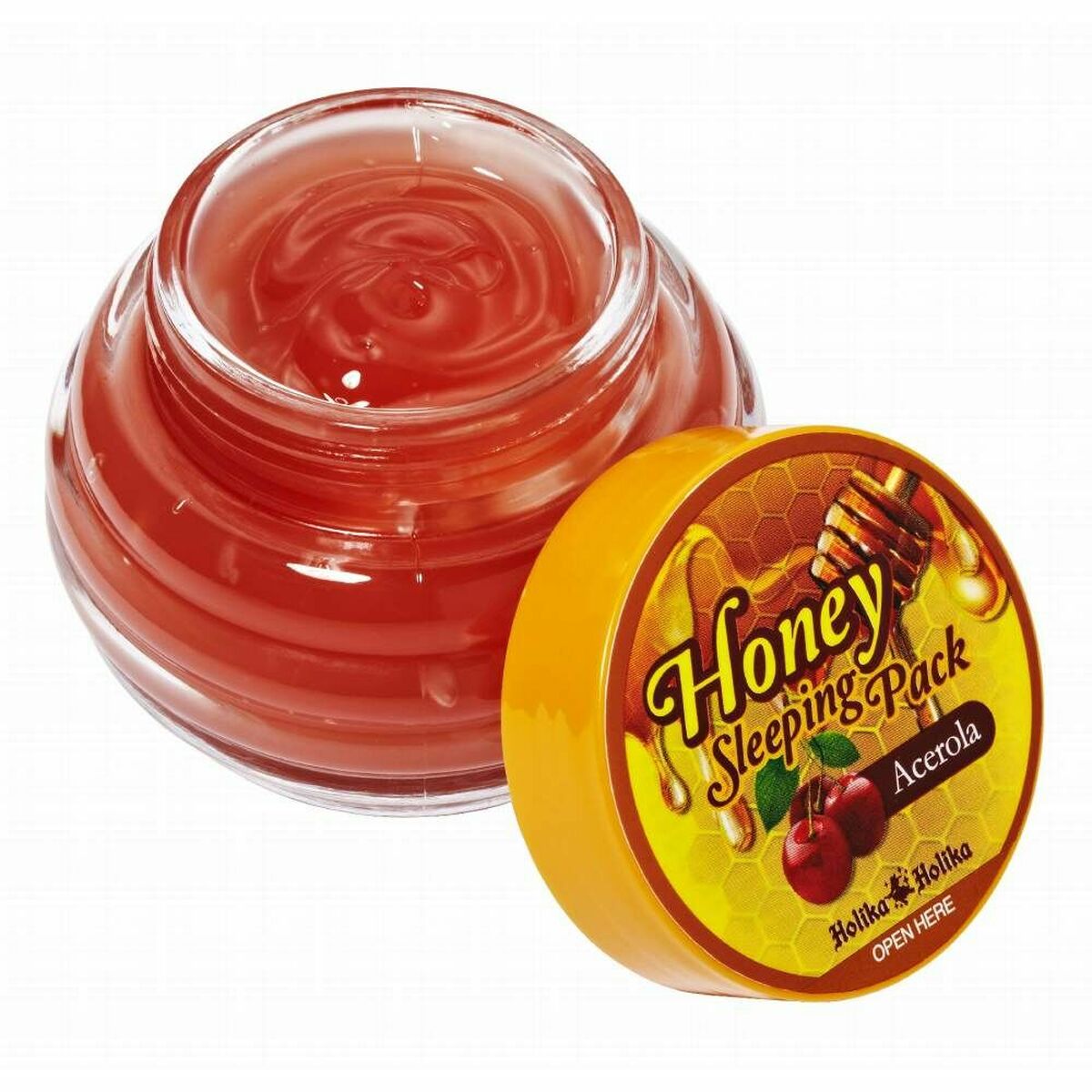 Moisturising Overnight Mask Holika Holika Honey Sleeping Pack Acerola (90 ml) - Face masks - Holika Holika - Default Title