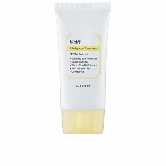 Sonnencreme fürs Gesicht Klairs All-Day Airy SPF 50+ 50 g