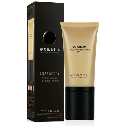 Sonnenschutz mit Farbe Atashi PT0905ES0007 DD Creme Spf 15 Medium 50 ml