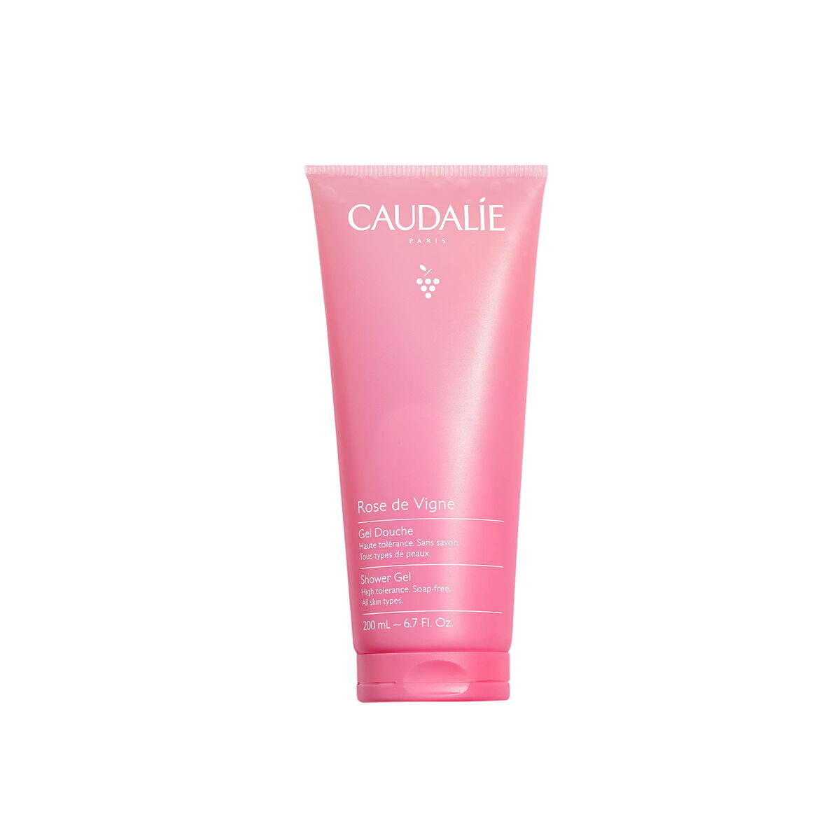 Duschgel Caudalie Rose de Vigne 200 ml Empfindliche Haut