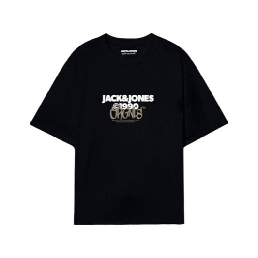 Herren Kurzarm-T-Shirt Jack &amp; Jones JORBUSHWICK TEE SS CREW NECK FST 12263939 Schwarz