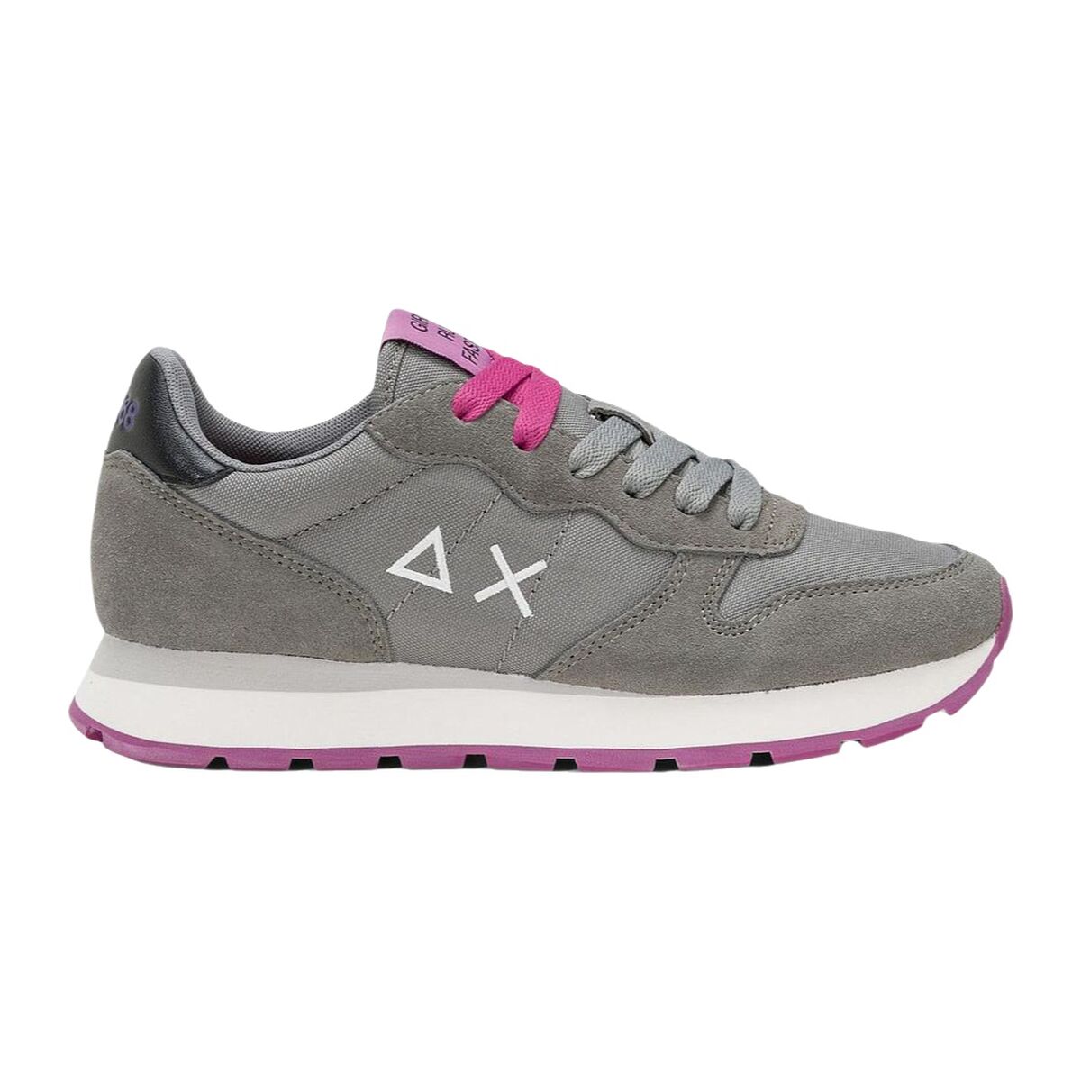 Damen Sneaker SUN68 ALLY SOLID NYLON Z44201 Grau