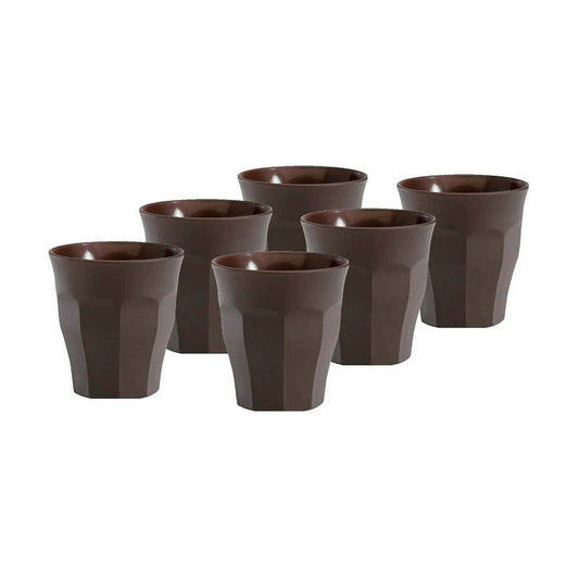 Set of glasses Duralex Picardie Brown 90 ml (6 Units)