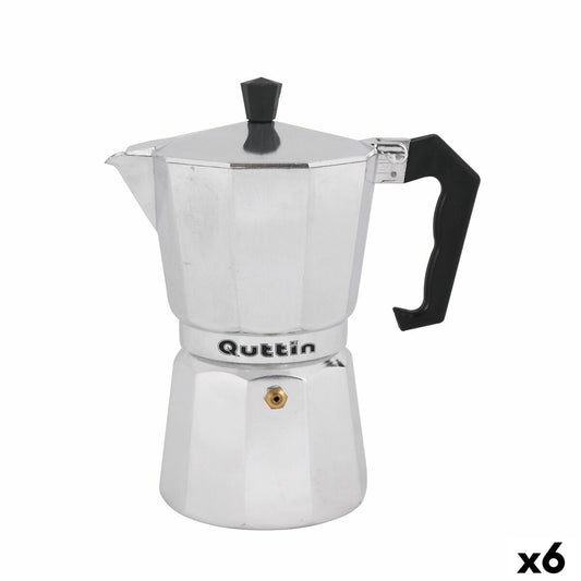 Italian Coffee Pot Quttin 6 Cups (6 Units) Quttin