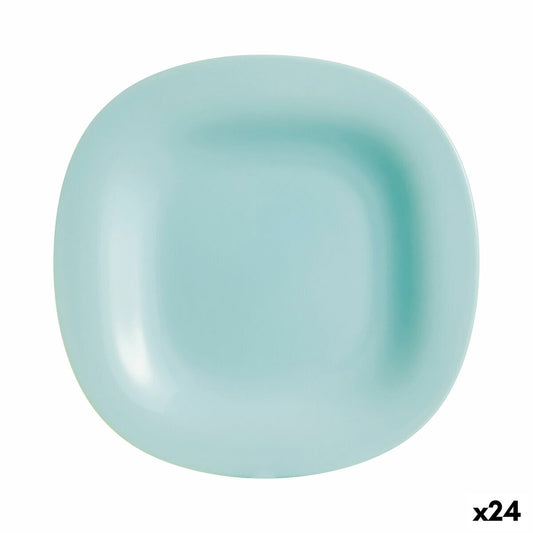 Dessert dish Luminarc Carine Turquoise Glass (19 cm) (24 Units)