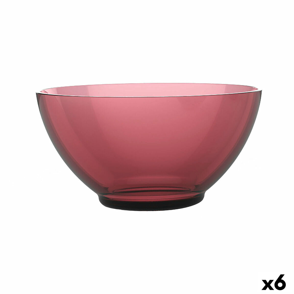 Bowl Luminarc Alba Terracotta Glass 500 ml (6 Units)