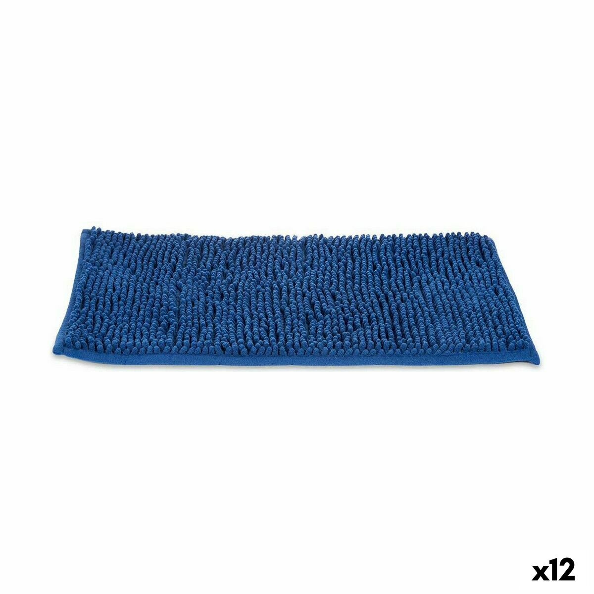 Bath rug Berilo BB/7 Blue 59 x 40 x 2,5 cm (12 Units) Berilo