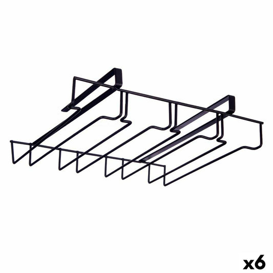 Glasständer Eisen 36 x 7,5 x 26 cm (6 Stück)