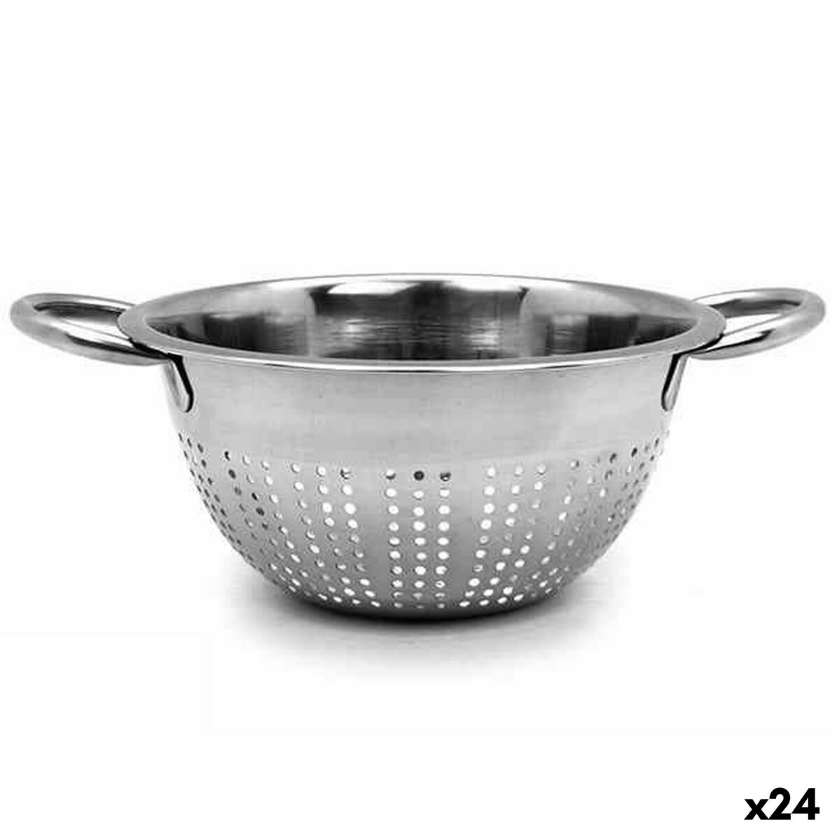 Drainer Ø 21 cm Silver Stainless steel (24 Units)