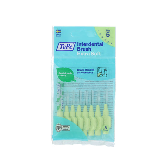 Interdental brushes Tepe 0,8 mm Green Supersoft (8 Pieces) Tepe