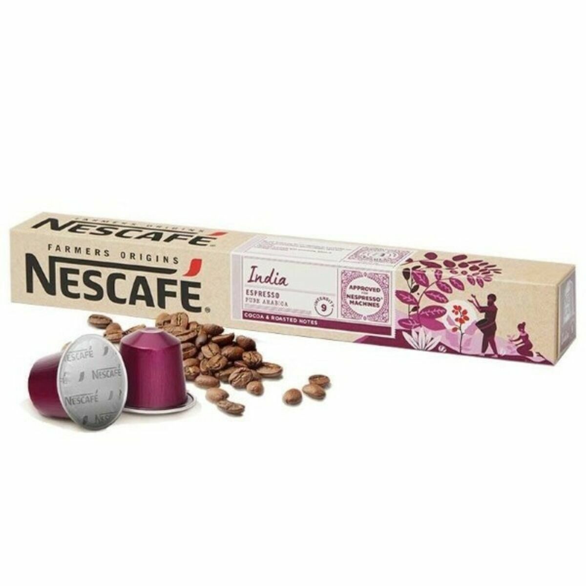 Kaffeekapseln FARMERS ORIGINS Nescafé INDIA (10 uds)